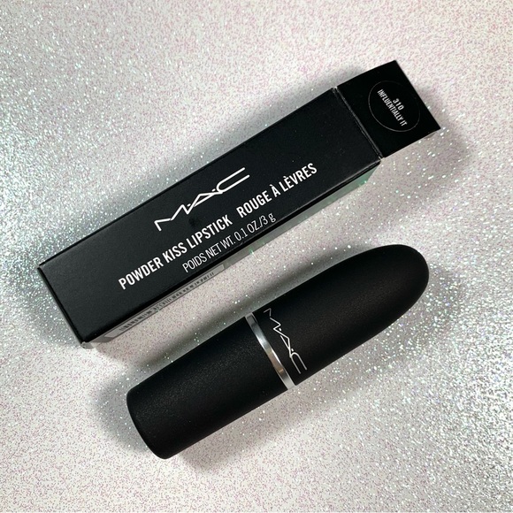MAC Cosmetics Makeup Mac Powder Kiss Lipstick Influentially It
